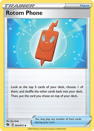 Rotom Phone - 64/73 [Champion's Path]