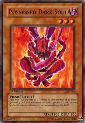 Possessed Dark Soul (Common / Short Print) [LOD-004] Legacy of Darkness 1st Edition