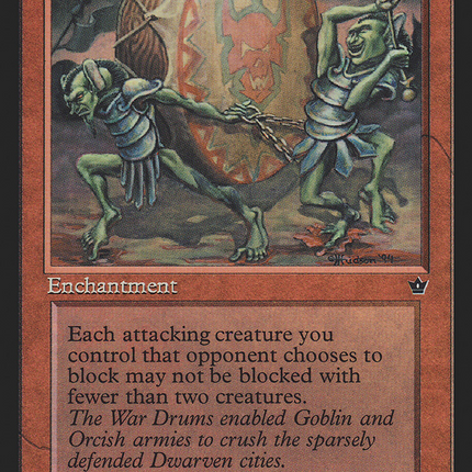 Goblin War Drums (Hudson) [Fallen Empires]