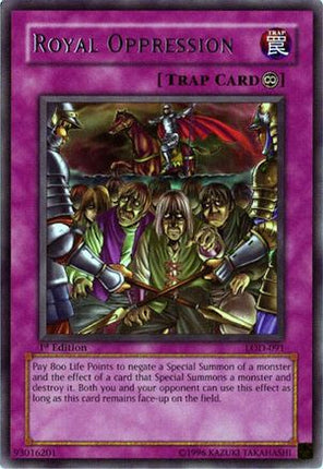 Royal Oppression (Rare) [LOD-091] Legacy of Darkness 1st Edition