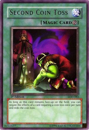 Second Coin Toss (Rare) [LOD-083] Legacy of Darkness Unlimited