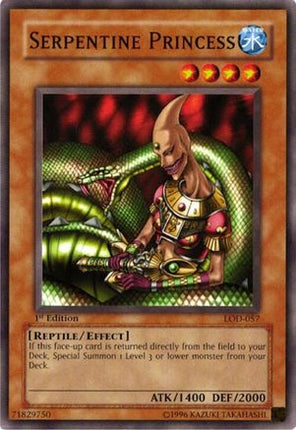 Serpentine Princess (Common / Short Print) [LOD-057] Legacy of Darkness 1st Edition