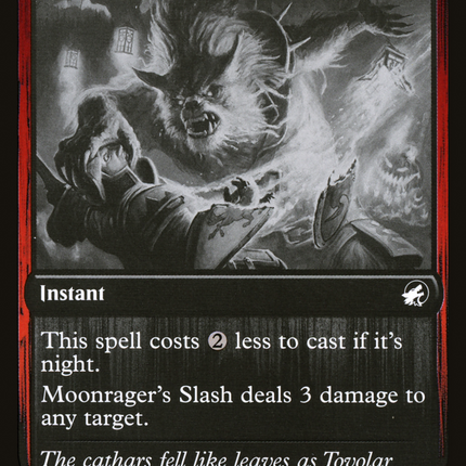 Moonrager's Slash [Innistrad: Double Feature]