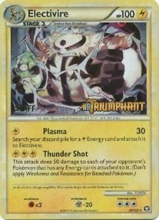 Electivire - 20/102 (Prerelease) [Staff] [HGSS Promos] Holofoil