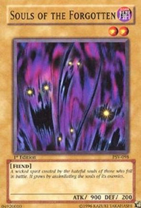 Souls of the Forgotten (Common / Short Print) [PSV-098] Pharaoh's Servant 1st Edition