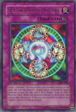 Spellbinding Circle (Ultra Rare) [MRL-006] Magic Ruler 1st Edition