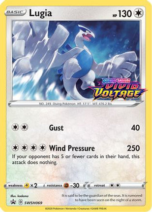 Lugia - SWSH069 (Prerelease) - SWSH069/null [SWSH: Sword & Shield Promo Cards] Holofoil