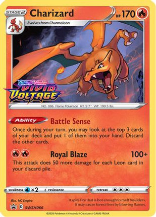 Charizard - SWSH066 (Prerelease) - SWSH066/null [SWSH: Sword & Shield Promo Cards] Holofoil