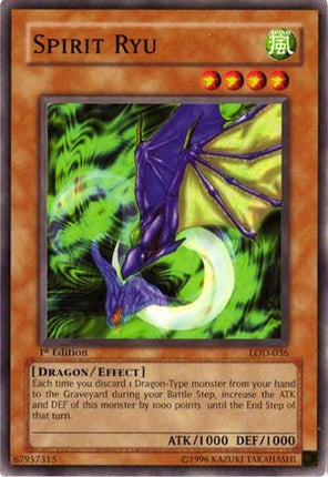 Spirit Ryu (Common / Short Print) [LOD-036] Legacy of Darkness Unlimited