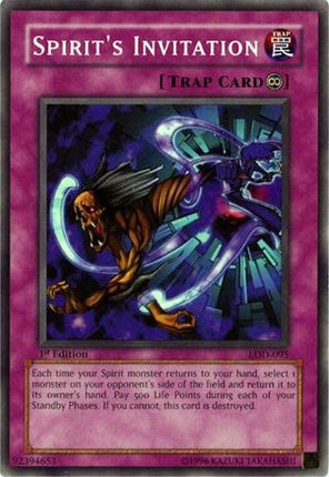 Spirit's Invitation (Common / Short Print) [LOD-095] Legacy of Darkness 1st Edition