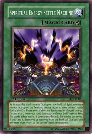 Spiritual Energy Settle Machine (Common / Short Print) [LOD-082] Legacy of Darkness Unlimited