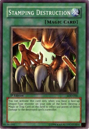 Stamping Destruction (Common / Short Print) [LOD-046] Legacy of Darkness 1st Edition