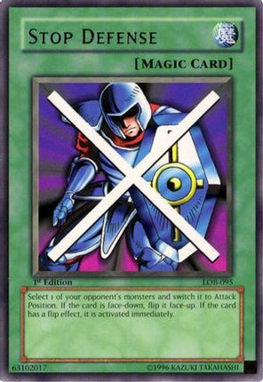 Stop Defense [LOB-095] Rare