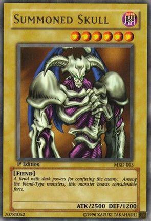 Summoned Skull (Ultra Rare) [MRD-003] Metal Raiders 1st Edition