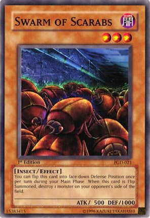 Swarm of Scarabs (Common / Short Print) [PGD-021] Pharaonic Guardian 1st Edition