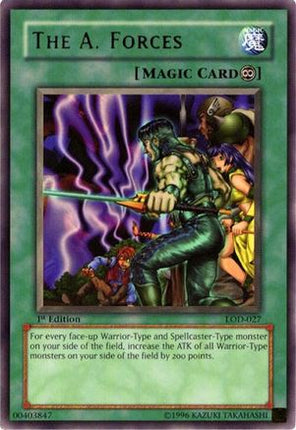 The A. Forces (Rare) [LOD-027] Legacy of Darkness 1st Edition