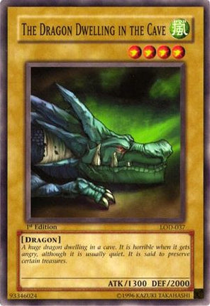 The Dragon Dwelling In The Cave (Common / Short Print) [LOD-037] Legacy of Darkness Unlimited