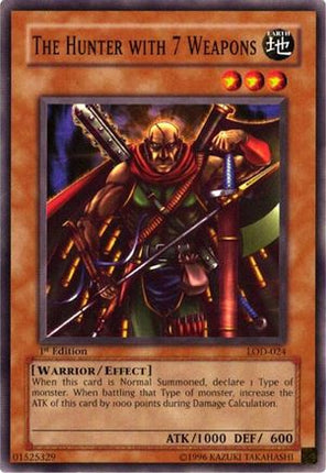 The Hunter with 7 Weapons (Common / Short Print) [LOD-024] Legacy of Darkness Unlimited