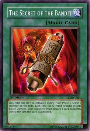 The Secret of the Bandit (Common / Short Print) [LOD-085] Legacy of Darkness 1st Edition