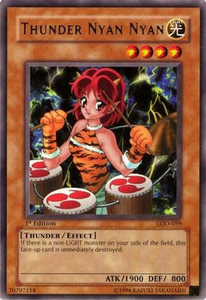 Thunder Nyan Nyan (Rare) [LOD-059] Legacy of Darkness Unlimited