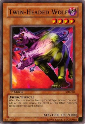 Twin-Headed Wolf (Common / Short Print) [LOD-008] Legacy of Darkness 1st Edition