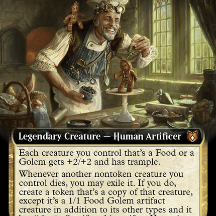 Brenard, Ginger Sculptor (Extended Art) [Wilds of Eldraine Commander]