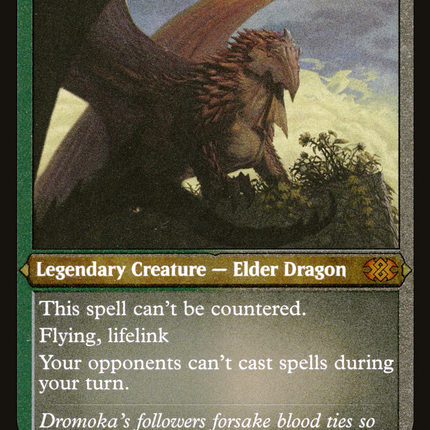 Dragonlord Dromoka [Double Masters 2022] Etched Foil