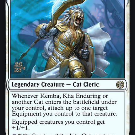 Kemba, Kha Enduring [Phyrexia: All Will Be One Promos] Prerelease Foil