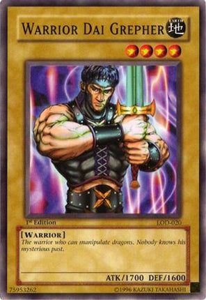 Warrior Dai Grepher (Common / Short Print) [LOD-020] Legacy of Darkness Unlimited