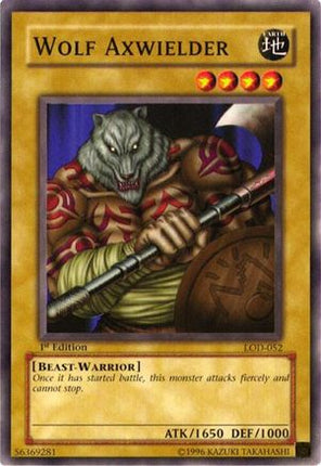 Wolf Axwielder (Common / Short Print) [LOD-052] Legacy of Darkness Unlimited