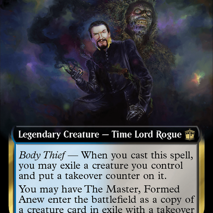The Master, Formed Anew (Extended Art) [Doctor Who] Surge Foil