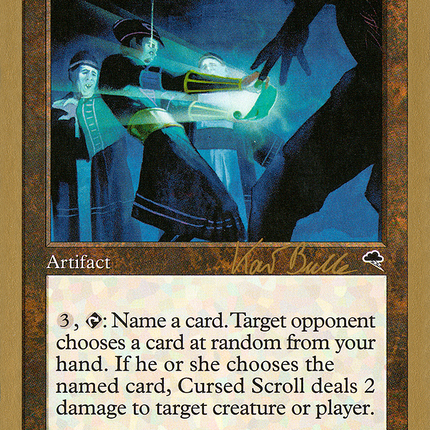 Cursed Scroll [World Championship Decks 1999]
