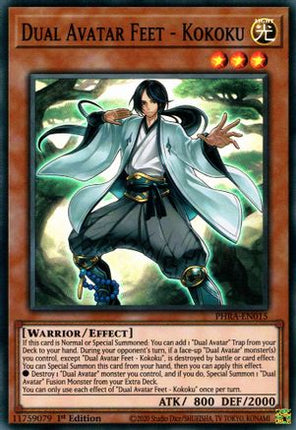 Dual Avatar Feet - Kokoku (Super Rare) [PHRA-EN015] 1st Edition