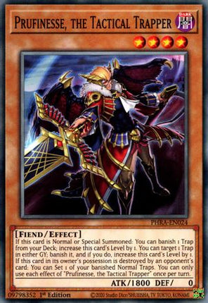 Prufinesse, the Tactical Trapper (Common / Short Print) [PHRA-EN024] 1st Edition