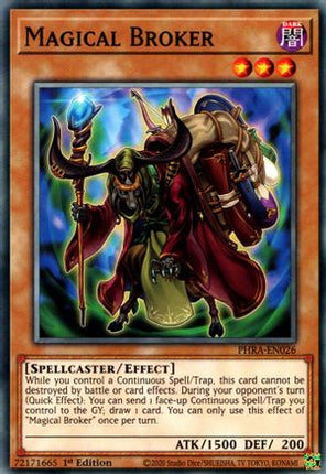 Magical Broker (Common / Short Print) [PHRA-EN026] 1st Edition