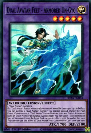 Dual Avatar Feet - Armored Un-Gyo (Super Rare) [PHRA-EN033] 1st Edition