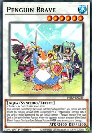 Penguin Brave (Common / Short Print) [PHRA-EN039] 1st Edition