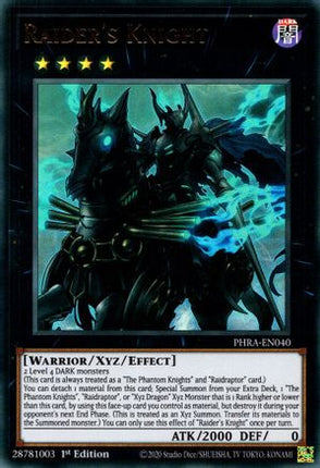 Raider's Knight (Ultra Rare) [PHRA-EN040] 1st Edition