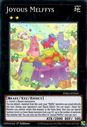 Joyous Melffys (Super Rare) [PHRA-EN044] 1st Edition