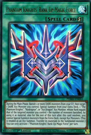 Phantom Knights' Rank-Up-Magic Force (Ultra Rare) [PHRA-EN051] 1st Edition