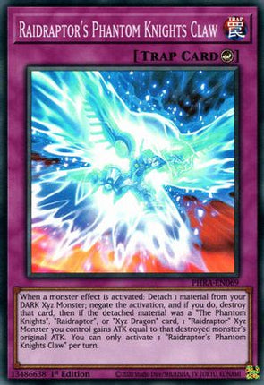 Raidraptor's Phantom Knights Claw (Super Rare) [PHRA-EN069] 1st Edition