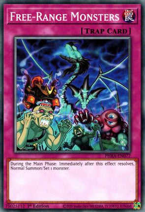 Free-Range Monsters (Common / Short Print) [PHRA-EN077] 1st Edition