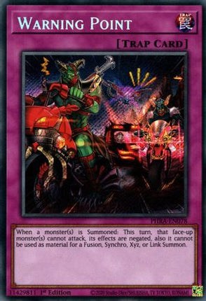 Warning Point (Secret Rare) [PHRA-EN078] 1st Edition