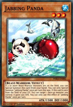 Jabbing Panda (Common / Short Print) [PHRA-EN082] 1st Edition