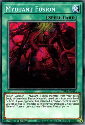 Myutant Fusion (Common / Short Print) [PHRA-EN093] 1st Edition
