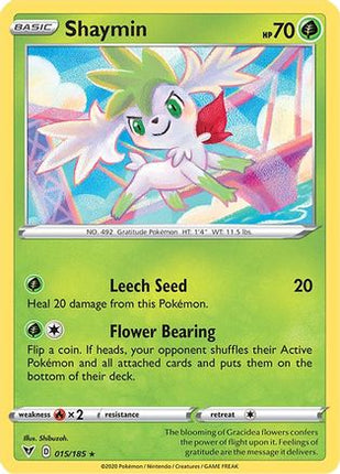 Shaymin - 15/185 [SWSH04: Vivid Voltage] Holofoil