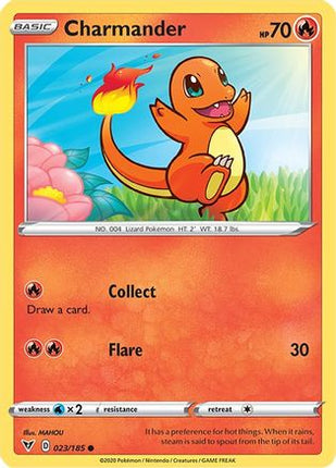 Charmander - 23/185 [SWSH04: Vivid Voltage] Reverse Holofoil