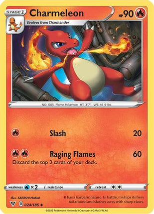 Charmeleon - 24/185 [SWSH04: Vivid Voltage]