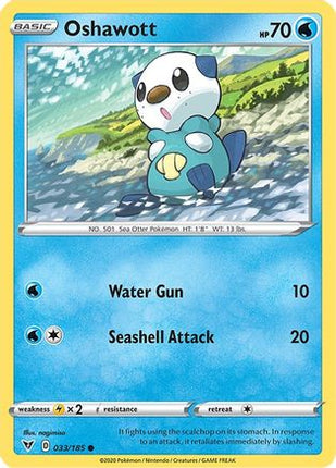 Oshawott - 33/185 [SWSH04: Vivid Voltage]