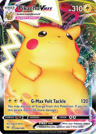 Pikachu VMAX - 44/185 [SWSH04: Vivid Voltage] Holofoil